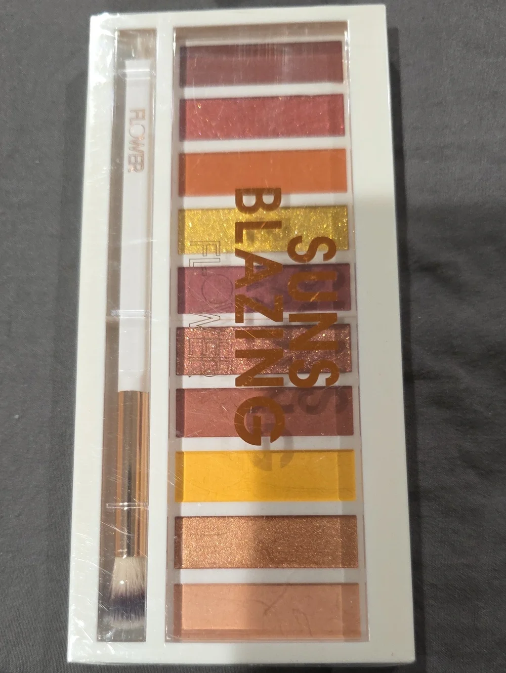 Suns Blazing Eyeshadow Palette — Warm Pink & Gold Tones